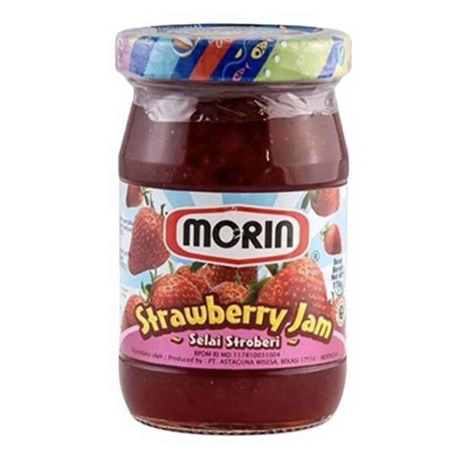 MORIN JAM STRAW 170G X 12