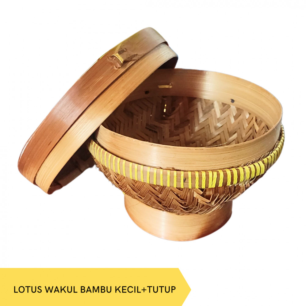 LOTUS WAKUL BAMBU KECIL+TUTUP