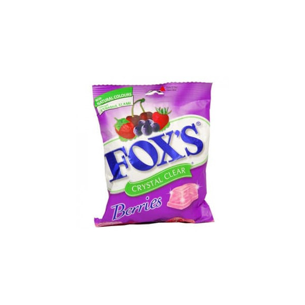 FOXS CANDY 125G BERRIES X 24