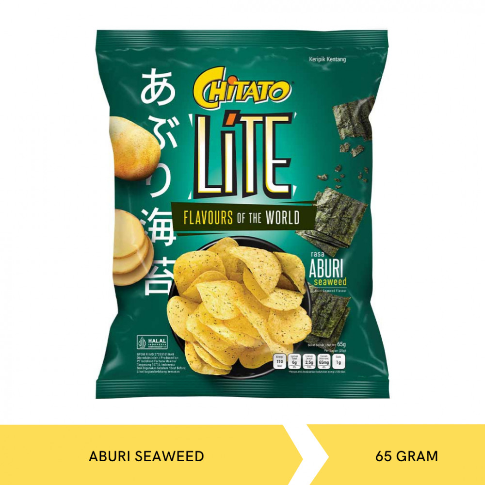 CHITATO LITE ABURI SEAWEED 65GX30