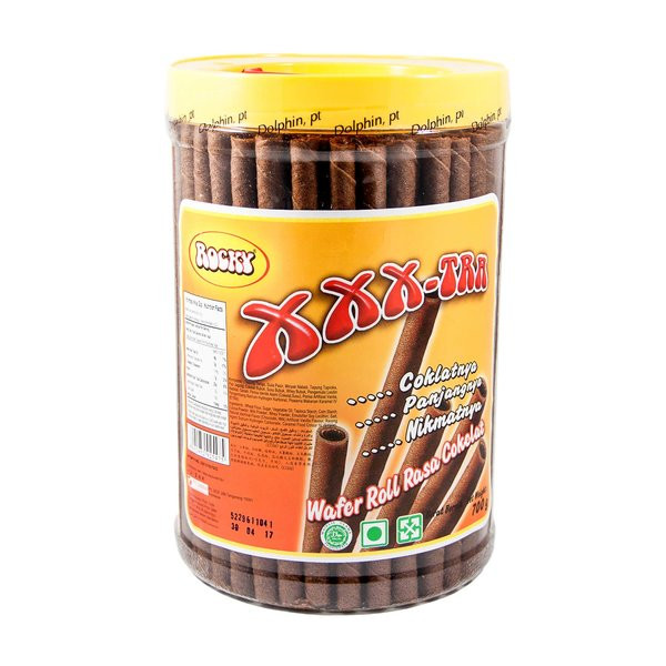 ROCKY XXX-TRA WAFER STICK CHOCO 620G X 6-DNR