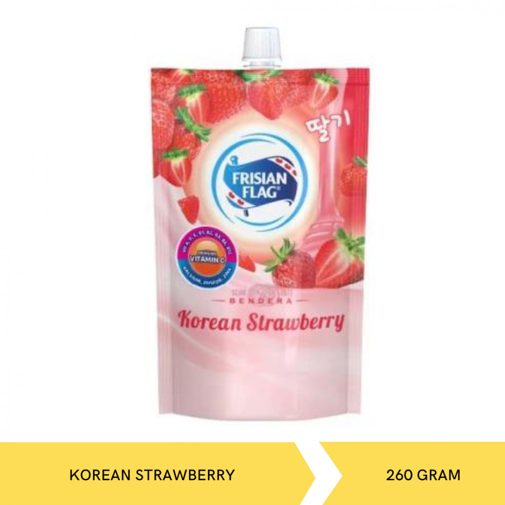 FRISIAN FLAG SKM KOREAN STRAW POUCH 240G X 24