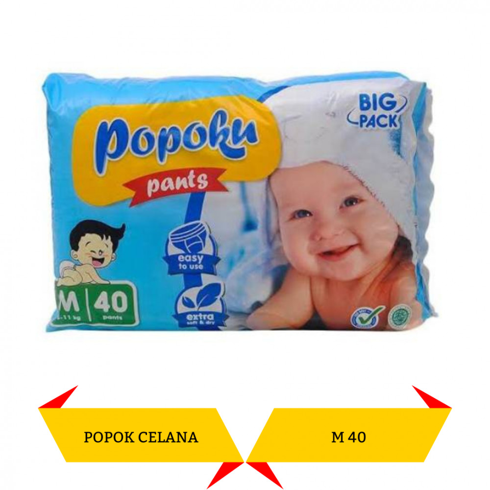 POPOKU BABY PANTS M40 X 6