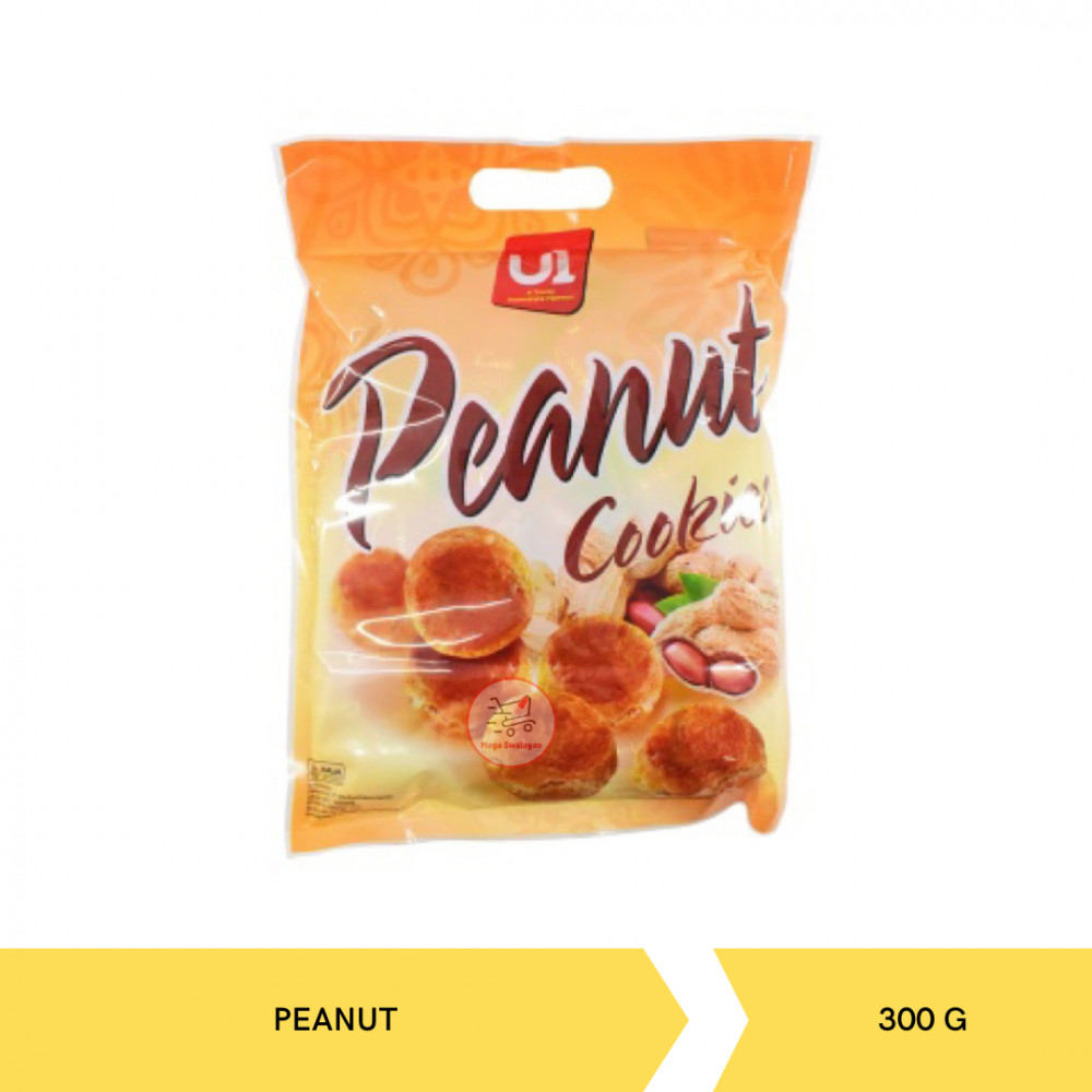 U1 COOKIES PEANUT 300G X 12