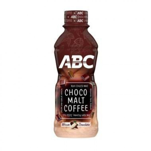 ABC CHOCO MALT COFFEE BTL 200ML X 24